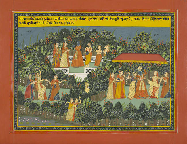Master: Gita Govinda ??? ??????? (Song of the Cowherd)
Item: Gita Govinda ??? ??????? (Song of the Cowherd): song three verse one Master: Gita Govinda ??? ??????? (Song of the Cowherd)
Item: Gita Govinda ??? ??????? (Song of the Cowherd): song three verse one