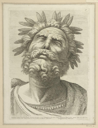 Master: Set of twenty-four heads from the 'Parnassus'
Item: Head of Homer [from the 'Parnassus']