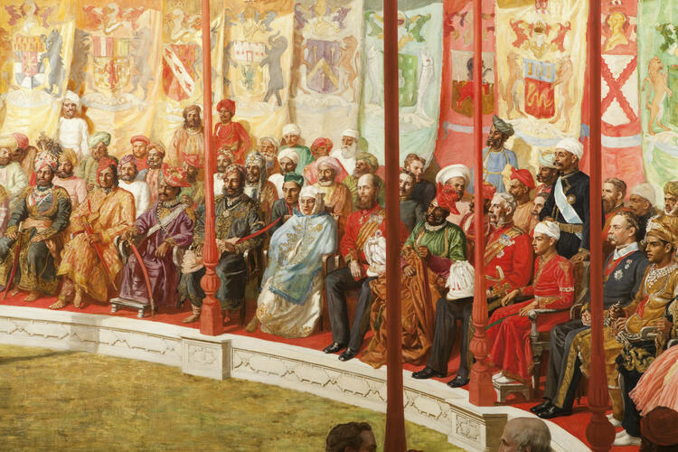 The Imperial Assemblage held at Delhi, 1 January 1877 The Imperial Assemblage held at Delhi, 1 January 1877
