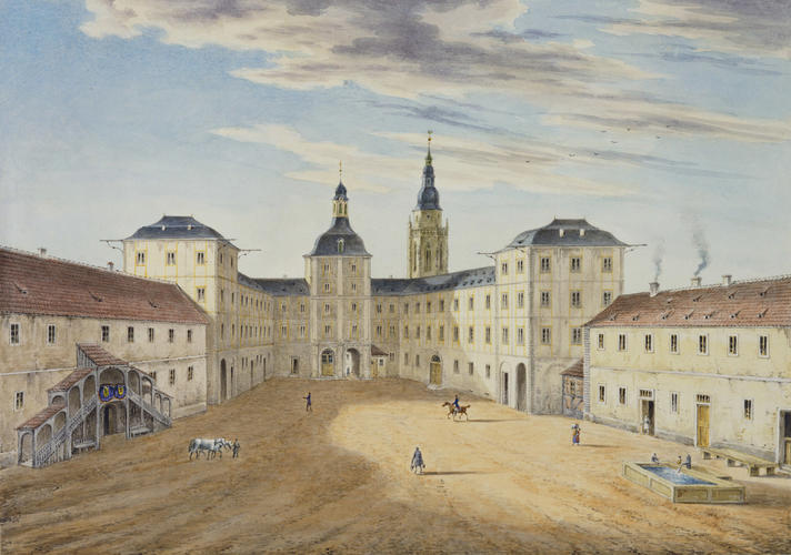 Schloss Ehrenburg in 1810