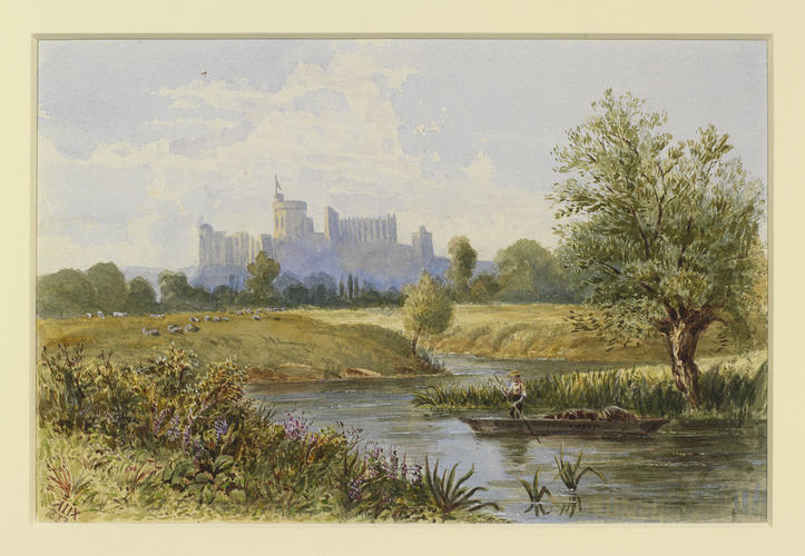 A view of Windsor Castle