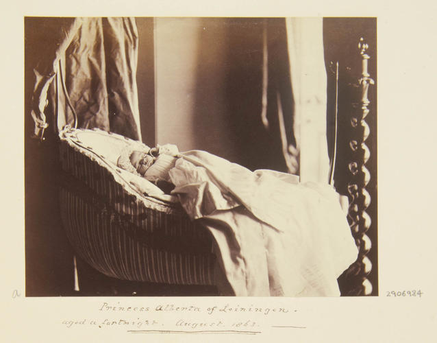 Princess Alberta of Leiningen, August 1863 [Photographic Portraits Vol. 4/62 1861-1876]
