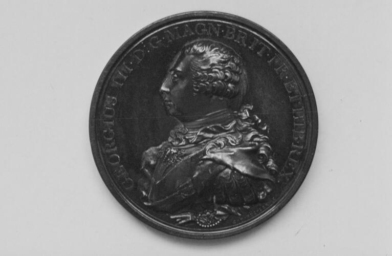Medal commemorating the Preservation of King George III from Assassination Medal commemorating the Preservation of King George III from Assassination