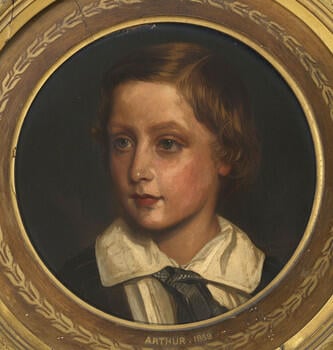Prince Arthur (1848-1942), later Duke of Connaught, when a child (after Winterhalter)