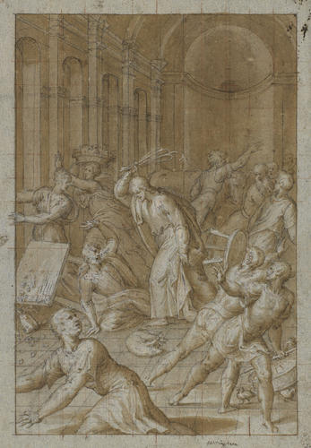 Christ driving the money changers from the temple Christ driving the money changers from the temple
