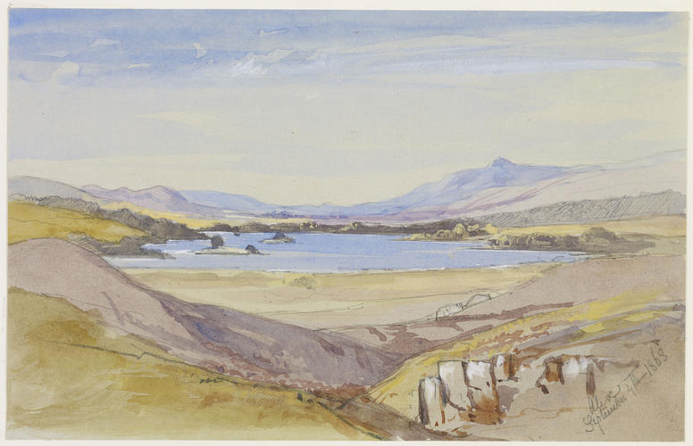 View of a loch View of a loch
