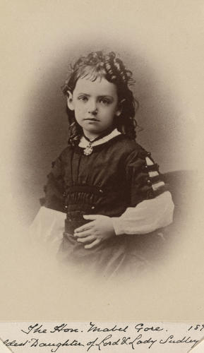 The Hon. Mabel Gore, eldest daughter of Lord and Lady Sudely. [Photographs, English Portraits. Volume 70. ]