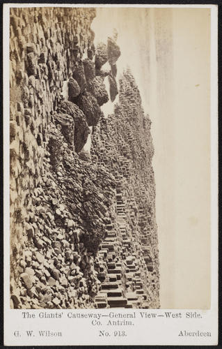 The Giant's Causeway, General View, West Side. County Antrim The Giant's Causeway, General View, West Side. County Antrim