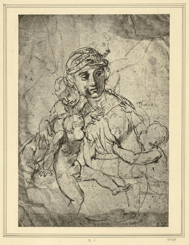 Charity for the Predella of the 'Baglioni Altarpiece' Charity for the Predella of the 'Baglioni Altarpiece'