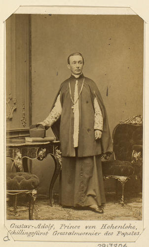 Gustav Adolf, Cardinal Prince of Hohenlohe-Schillingfurst (1823-96) Gustav Adolf, Cardinal Prince of Hohenlohe-Schillingfurst (1823-96)