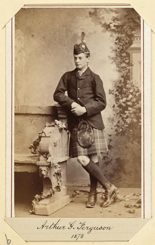 Arthur G. Ferguson. 1878. [Royal Household Portraits. Volume 55. ]