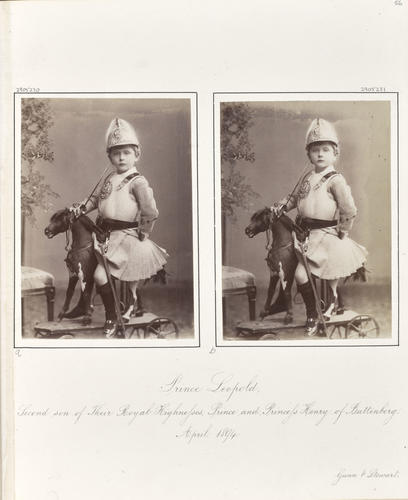 Prince Leopold of Battenberg, 1894 [in Portraits of Royal Children Vol. 41 1893-1894]