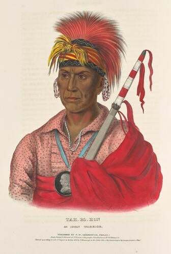History of the Indian tribes of North America : with biographical sketches and anecdotes of the principal chiefs. Embellished with one hundred and twenty portraits from the Indian Gallery in the Department of War, at Washington ; v. 2 / by Thomas L. M'Kenney. . . and James Hall