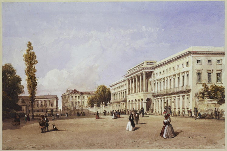 Brussels: the Place des Palais