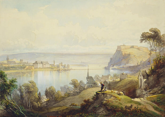 Coblenz and the Fortress of Ehrenbreitstein