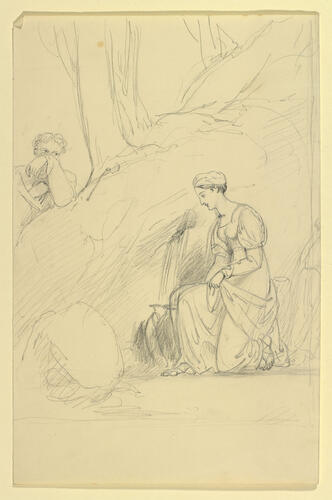 Master: Queen Victoria's box of loose-leaf sketches
Item: A theatrical scene