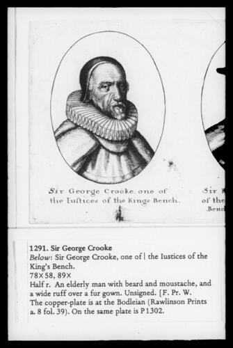 Sir George Crooke Sir George Crooke