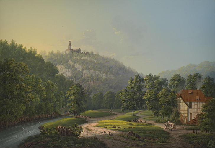 The Falkenstein, Saxony The Falkenstein, Saxony