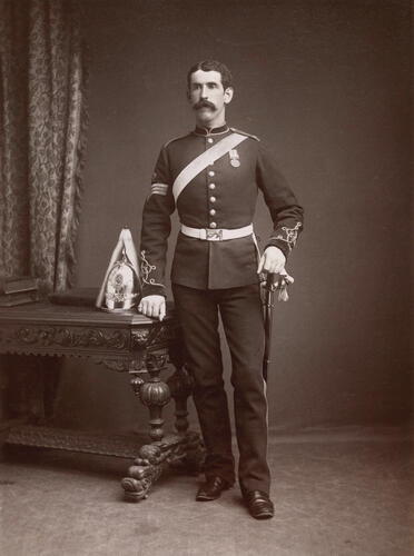 Troop Sergeant Major Lewis