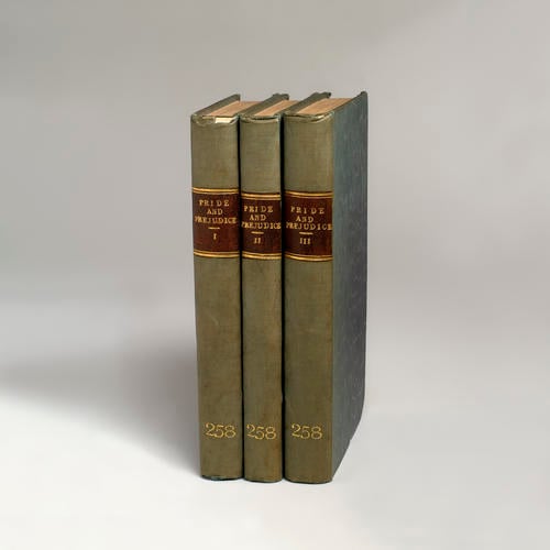 Pride and Prejudice : a novel in three volumes; v. 1 / by the author of Sense and Sensibility Pride and Prejudice : a novel in three volumes; v. 1 / by the author of Sense and Sensibility