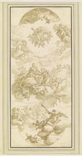St Catherine received into Heaven St Catherine received into Heaven