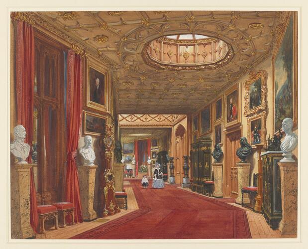 The Grand Corridor, Windsor Castle