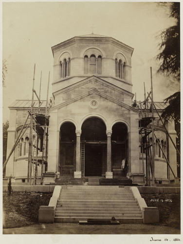 Construction of the Mausoleum at Frogmore Construction of the Mausoleum at Frogmore