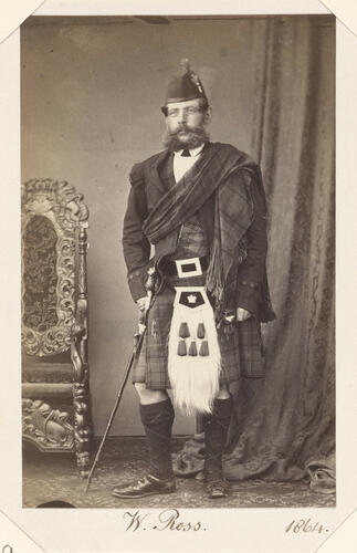 W. Ross. 1864. [Royal Household Portraits. Volume 54. ]