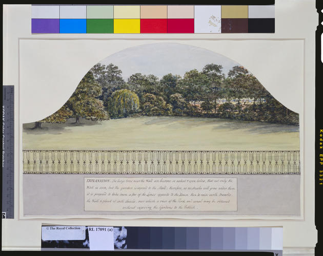 View from the Principal Floor of Carlton House, 1808