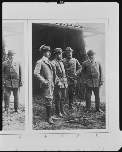 Group, Coburg, October 1897 [in Portraits of Royal Children Vol. 44 1897-1899]