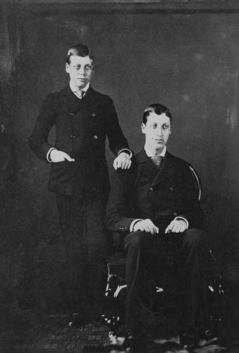Prince George of Wales and Prince Albert Victor of Wales, 1881