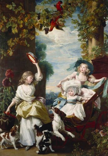 The Three Youngest Daughters of George III and Queen Charlotte