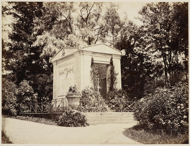 'Das Mausoleum im Hofgarten; The Mausoleum in the Hofgarten at Coburg