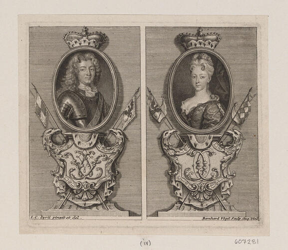 [William Frederick, Margrave of Brandenburg-Ansbach and Christiane Charlotte of Württemberg-Winnental, Margravine of Brandenburg-Ansbach]