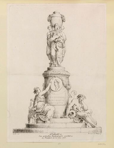 [A monument dedicated to Maximilian Julius Leopold, Duke of Brunswick-Luneburg and Prince of Brunswick-Wolfenbüttel]