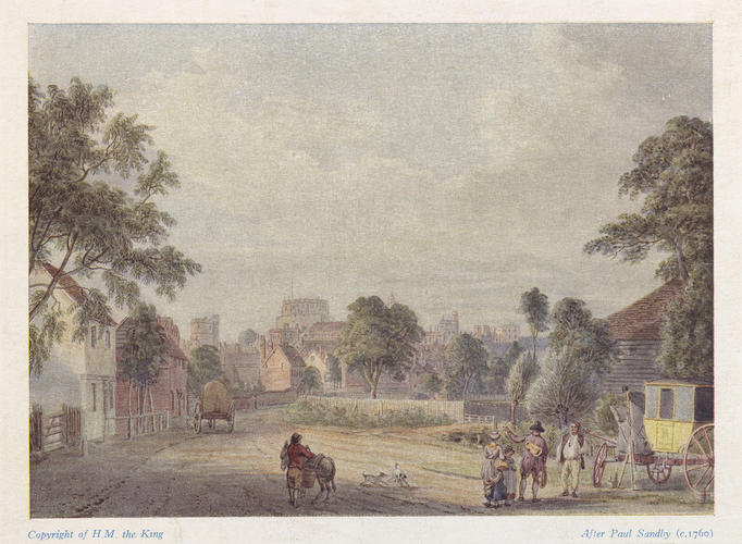 Windsor Castle from the Lower End of Sheet Street