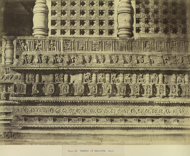 Stone Carving at the Temple of Belloor Stone Carving at the Temple of Belloor