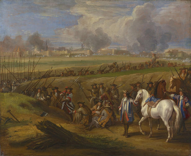 Louis XIV at the Siege of Tournai, June 1667