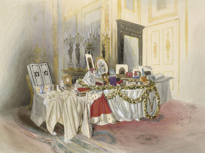 The Princess Royal's last Birthday Table at Windsor, 21 November 1857 The Princess Royal's last Birthday Table at Windsor, 21 November 1857