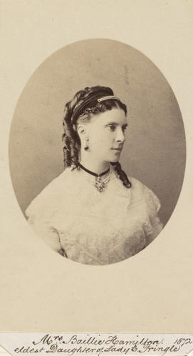 Mrs Baillie Hamilton, eldest daughter of Lady E. Pringle. [Photographs, English Portraits. Volume 70. ]