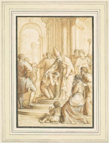 The Investiture of Carloman The Investiture of Carloman
