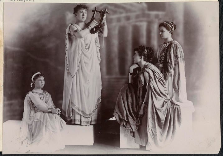 Balmoral Tableaux-Vivants : 'Greek Poetry' Balmoral Tableaux-Vivants : 'Greek Poetry'