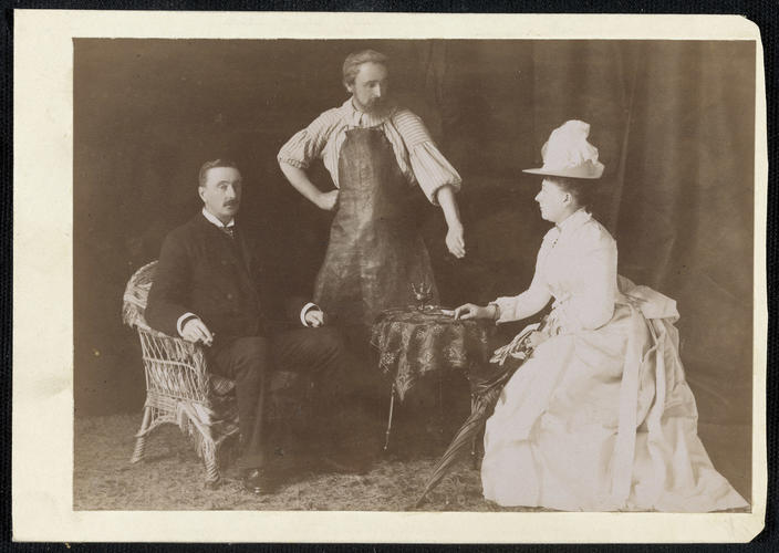 Balmoral, Tableaux-Vivants 5th Oct 1889. 'Used up' a comedy in two acts