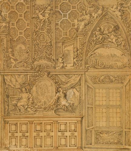 An interior design for Pope Alexander VII