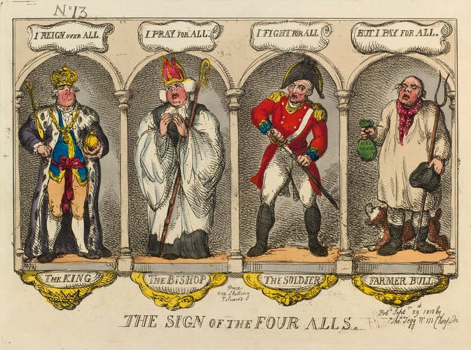 The Sign of the Four Alls