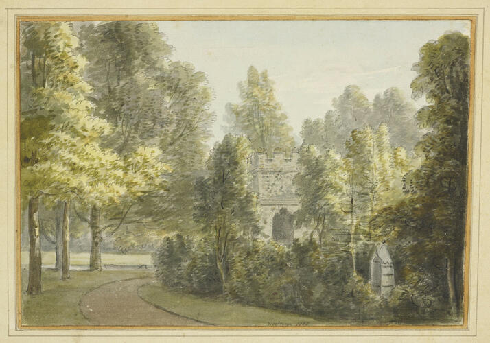 In the garden at Woolmers