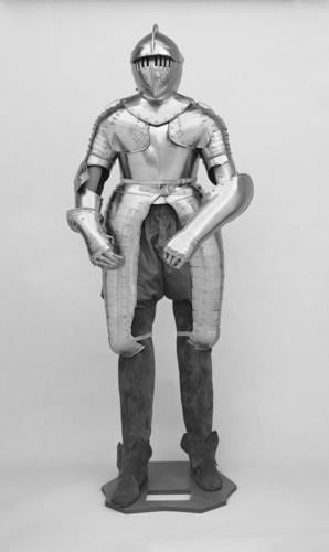 Composite cuirassier's armour Composite cuirassier's armour
