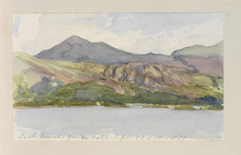 Master: SKETCHES BY QUEEN VICTORIA II
Item: Loch Maree f[ro]m the Hotel