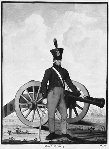 Dutch Forces. A Gunner, about 1815 Dutch Forces. A Gunner, about 1815