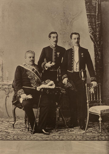 Representatives of Mexico at the coronation of Nicholas II, Emperor of Russia